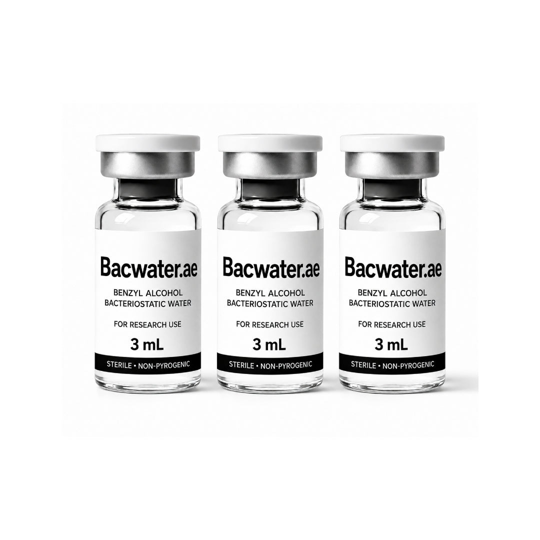 Bacteriostatic Water 3ml - 3 Pack